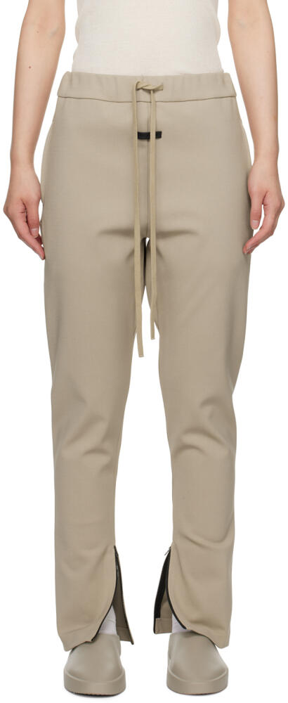 Fear of God Beige Slim Lounge Pants Cover