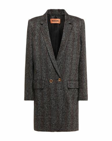 Missoni Woman Blazer Black Viscose, Cotton, Wool, Cupro, Polyester Cover