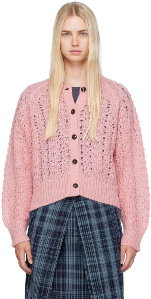 YMC Pink Foxtail Cardigan Cover