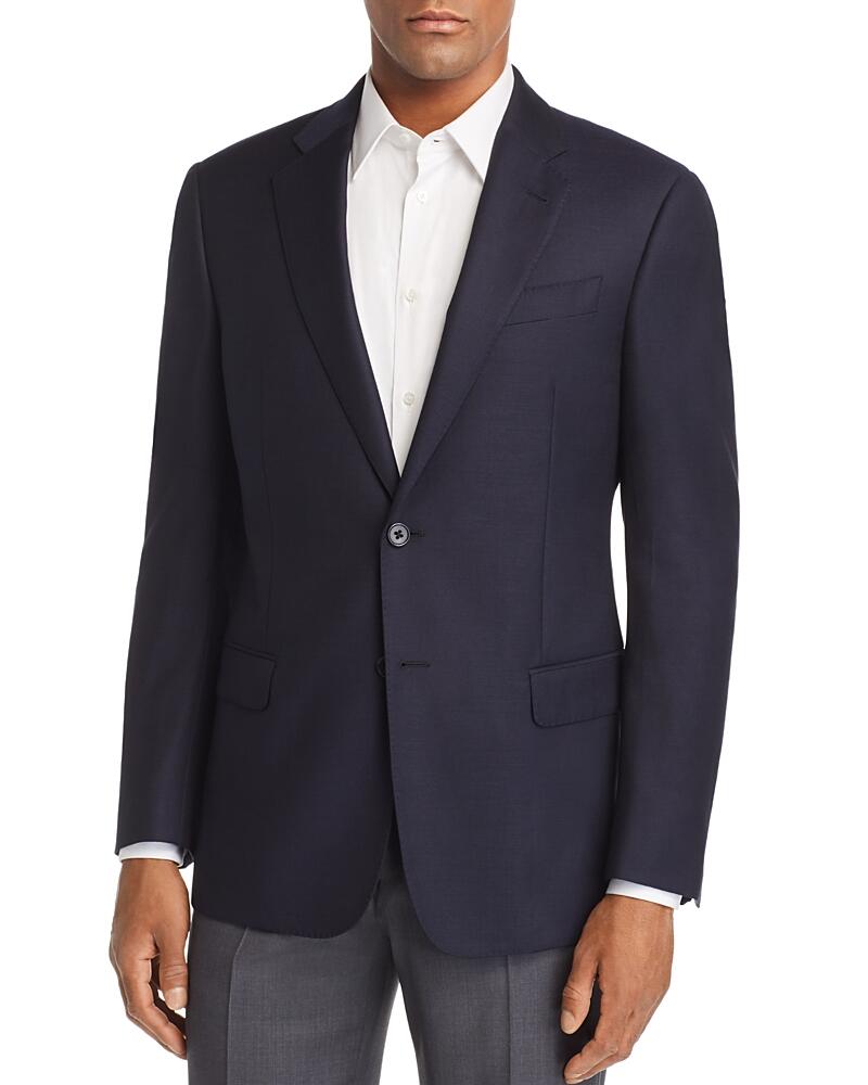 Emporio Armani Navy Regular Fit Sport Coat Cover