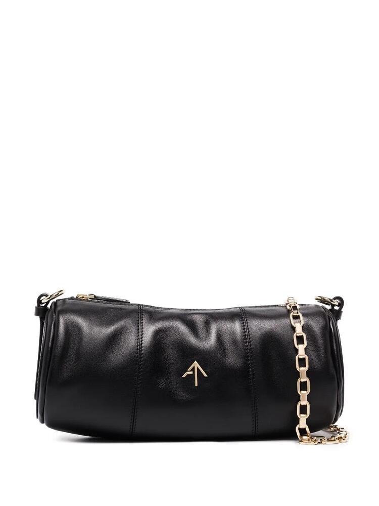 Manu Atelier Cylinder shoulder bag - Black Cover