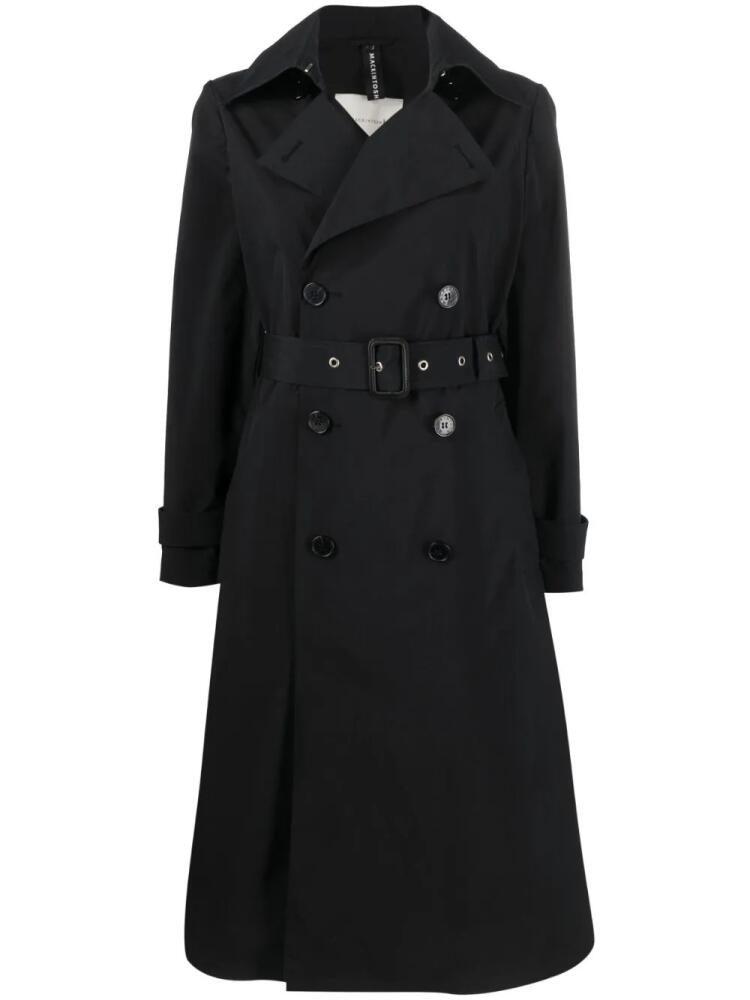 Mackintosh long-sleeved coat - Black Cover