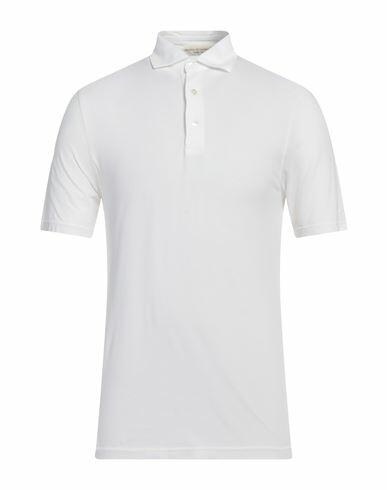 Filippo De Laurentiis Man Polo shirt Off white Cotton Cover