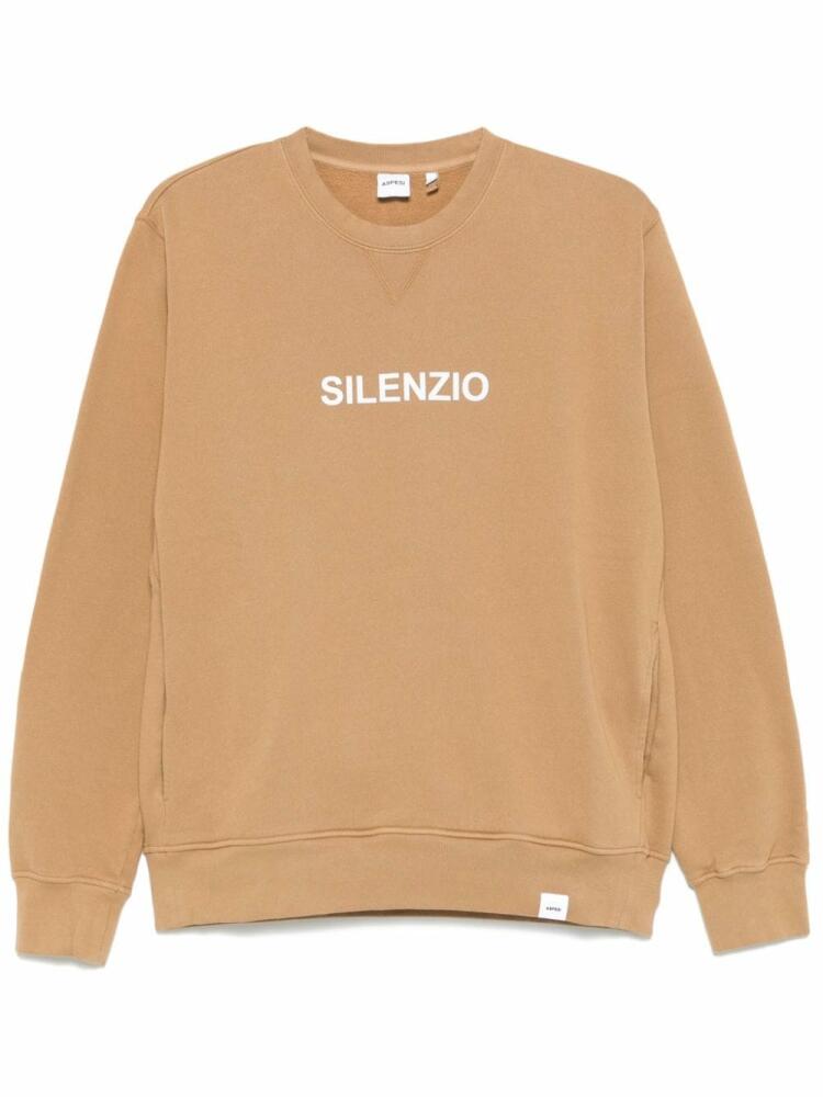 ASPESI Silenzio sweatshirt - Neutrals Cover