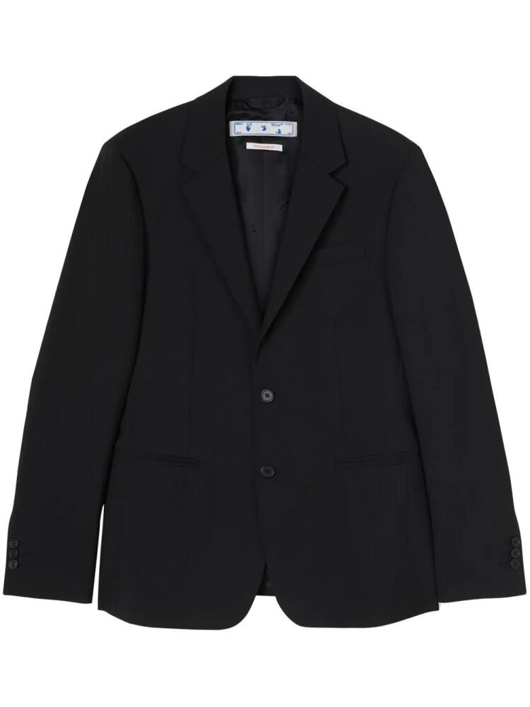 Off-White Corporate single-breasted blazer - Black Cover