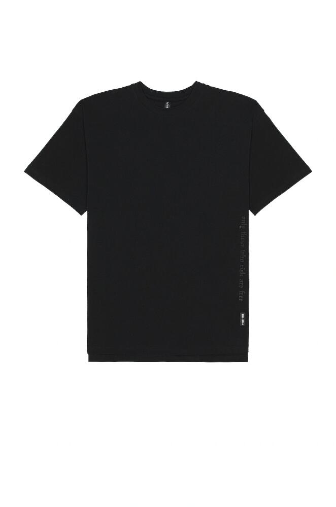 ASRV Cotton Plus Oversized Tee in Black Cover