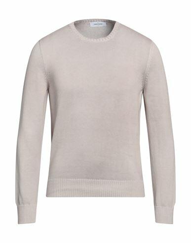 Gran Sasso Man Sweater Light grey Cotton Cover