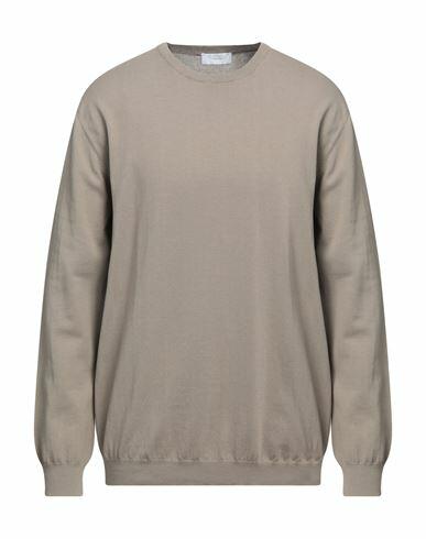 Diktat Man Sweater Dove grey Cotton Cover