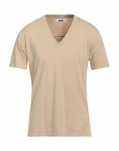 Grifoni Man T-shirt Sand Cotton Cover