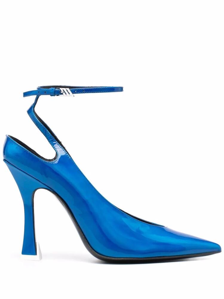 The Attico slingback pointed toe pumps - Blue Cover