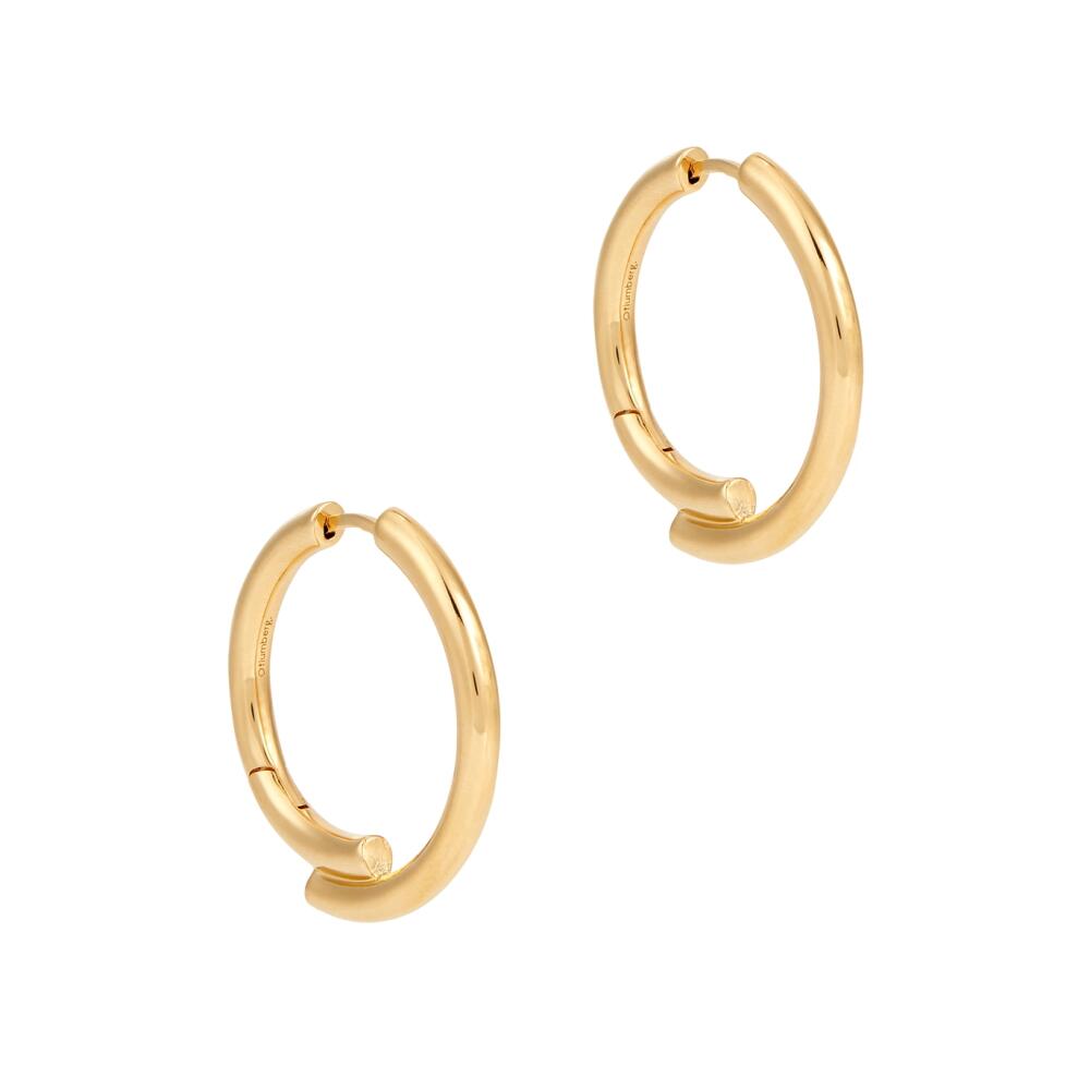 Otiumberg Chaos 14kt Gold Vermeil Hoop Earrings - Cover