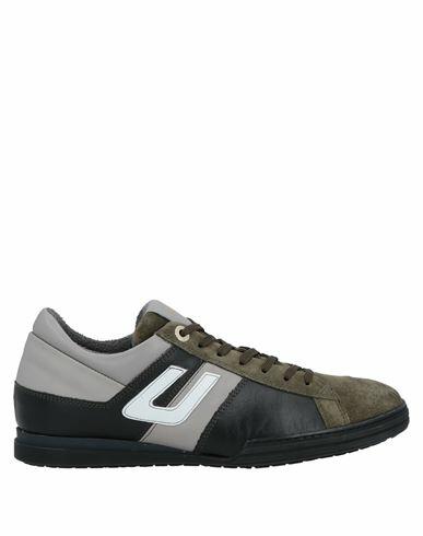 Cesare Paciotti 4us Man Sneakers Military green Soft Leather Cover