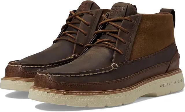 Sperry A/O Plushwave Lug Chukka (Dark Tan) Men's Shoes Cover