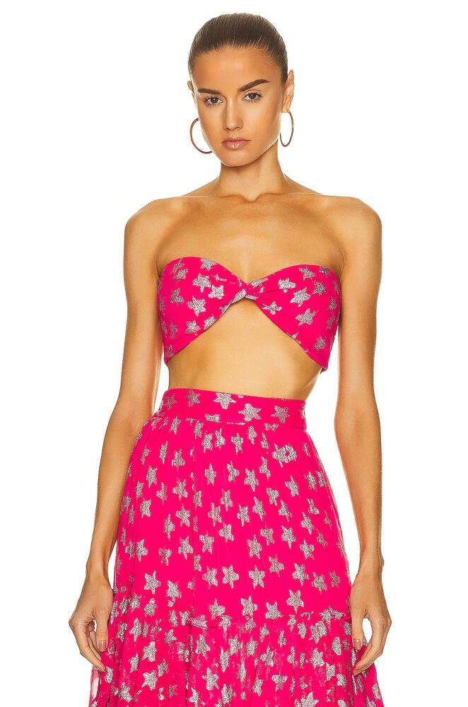 ROCOCO SAND Vega Bandeau Top in Pink Cover