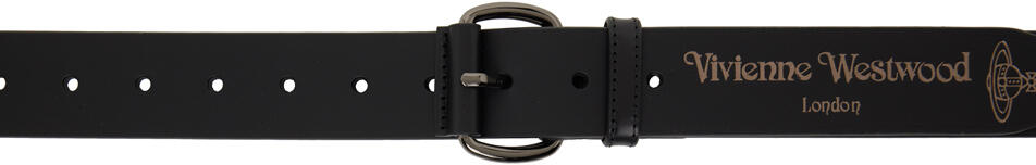 Vivienne Westwood Black Roller Buckle Belt Cover