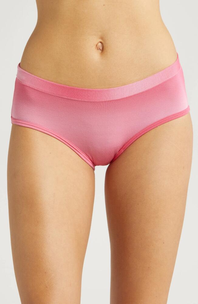 MeUndies FeelFree Hipster Briefs in Pink Ombre Cover