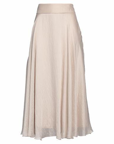 Peserico Woman Maxi skirt Light grey Lyocell, Nylon Cover