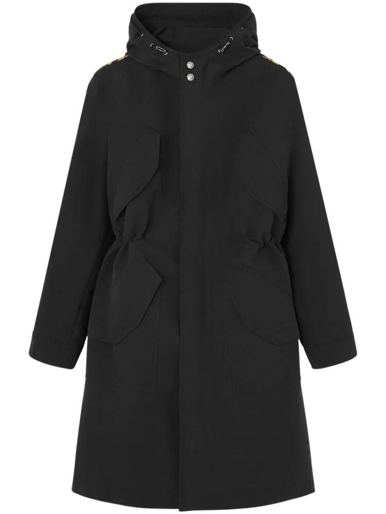 Versace La Coupe des Dieux trench coat - Black Cover