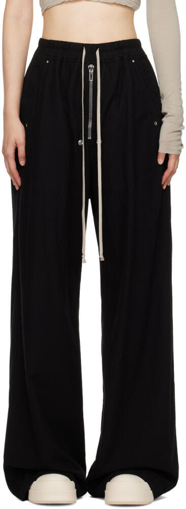 Rick Owens DRKSHDW Black Porterville Geth Bela Lounge Pants Cover