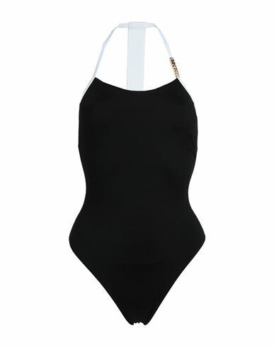 Moschino Woman One-piece swimsuit Black Polyamide, Elastane Cover