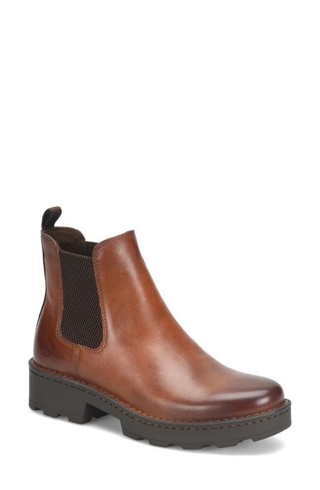 Børn Verona Chelsea Boot in Brown F/G Cover