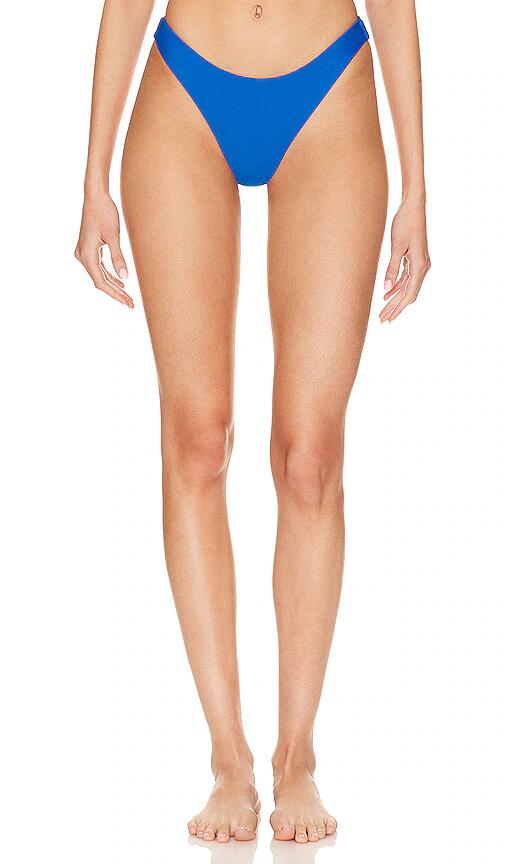 MIKOH Papara Bikini Bottom in Blue Cover