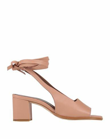 Alohas Woman Sandals Pastel pink Leather Cover