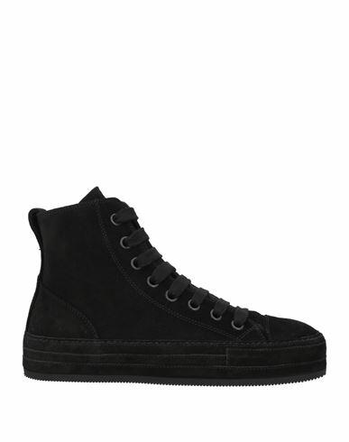 Ann Demeulemeester Woman Sneakers Black Leather Cover