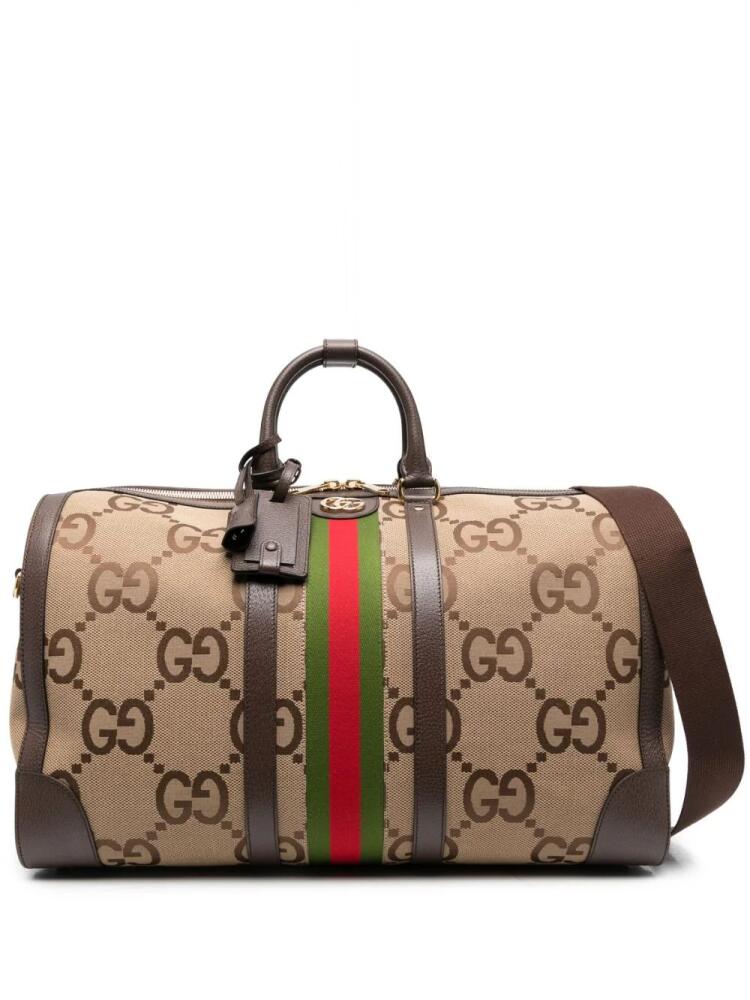 Gucci Jumbo GG duffle bag - Neutrals Cover