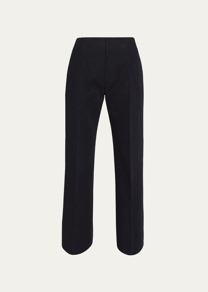 Bottega Veneta Canvas Cropped Flare Pants Cover