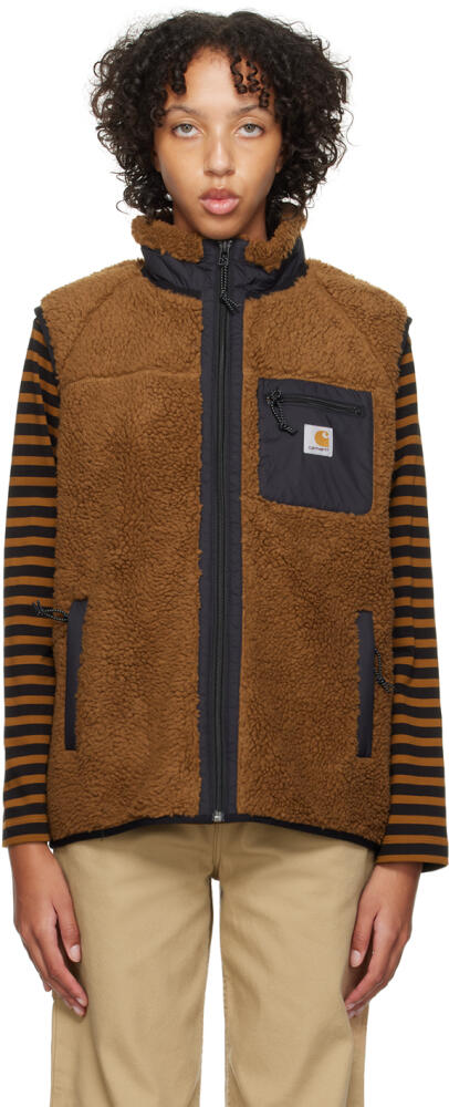 Carhartt Work In Progress Brown Prentis Vest Cover