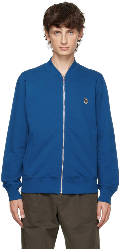 PS by Paul Smith Blue Zebra Bomber Jacket Cover