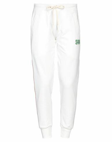 Takeshy Kurosawa Man Pants White Cotton, Elastane Cover