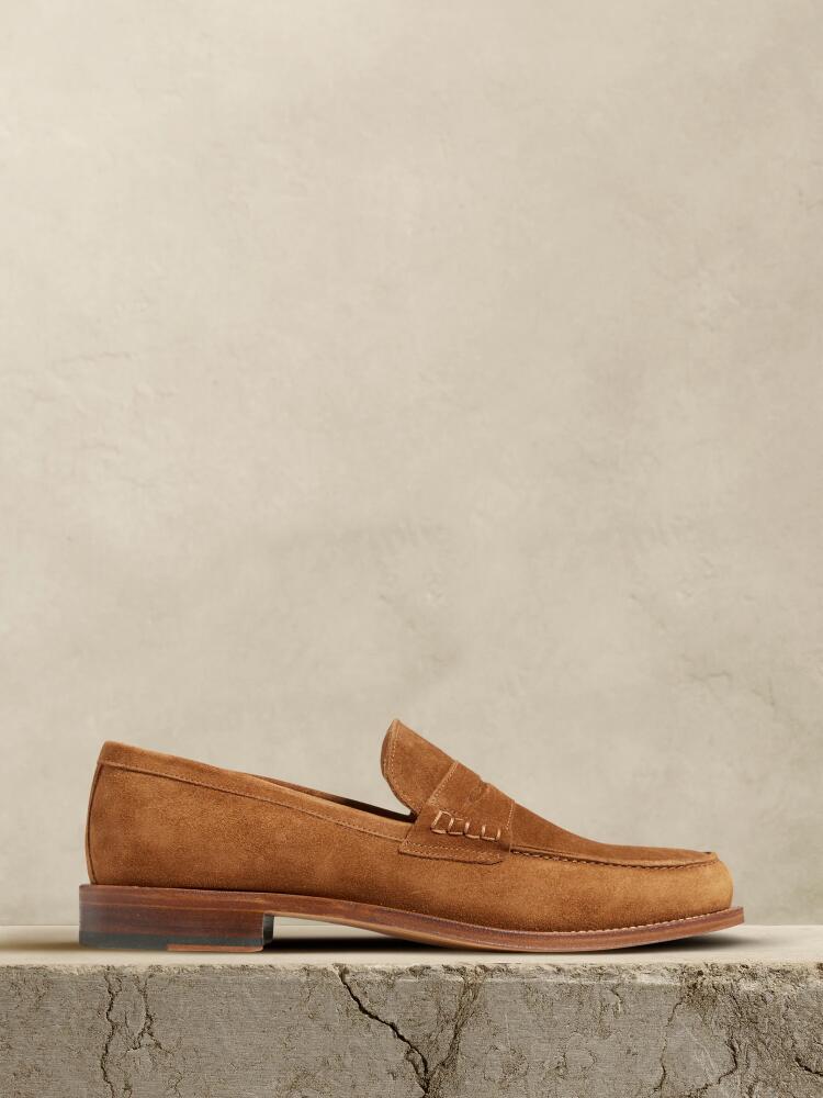 Banana Republic Amir Suede Penny Loafer Cover