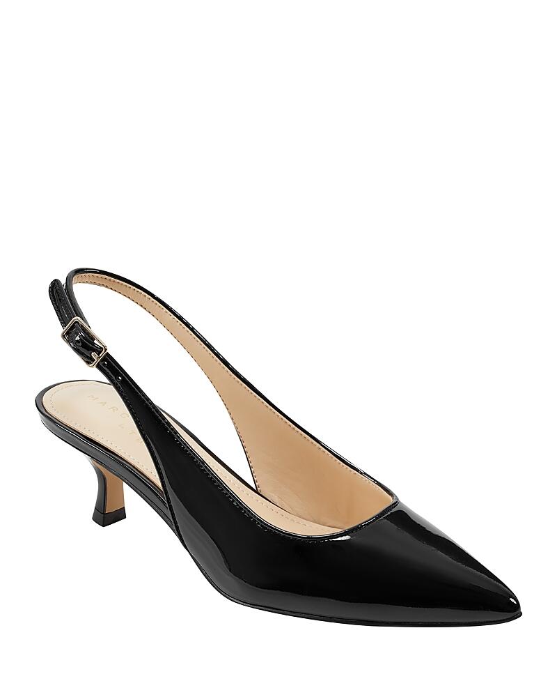 Marc Fisher Ltd. Women's Larysa Pointed Toe Slingback Pumps Cover