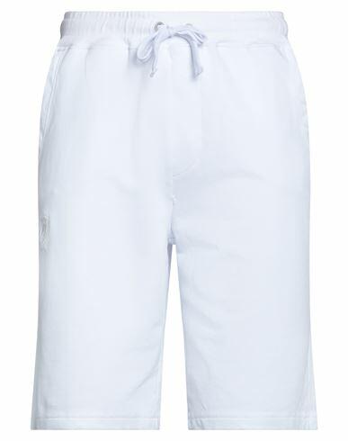 Blauer Man Shorts & Bermuda Shorts White Cotton Cover