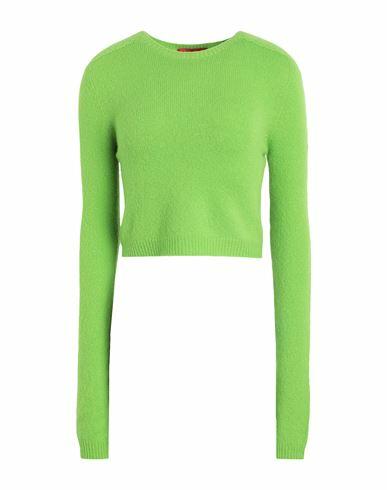 Max & co. Adr De-coated Woman Sweater Green Wool, Acrylic, Polyamide, Elastane Cover