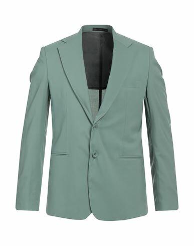 Low Brand Man Blazer Light green Wool Cover