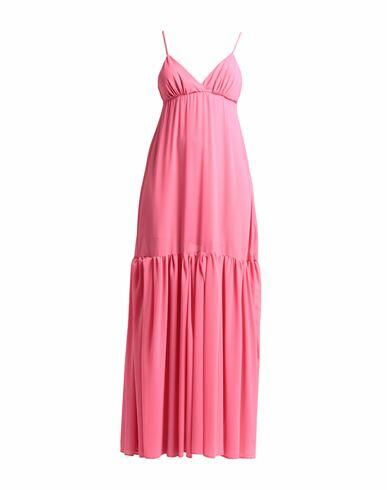 Mdm Mademoiselle Du Monde Woman Maxi dress Fuchsia Polyester Cover