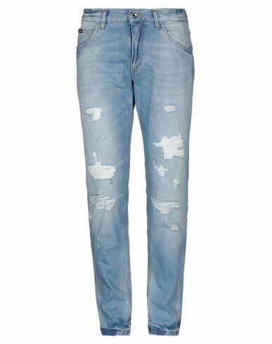 Dolce & gabbana Man Jeans Blue Cotton, Zama, Polyester Cover