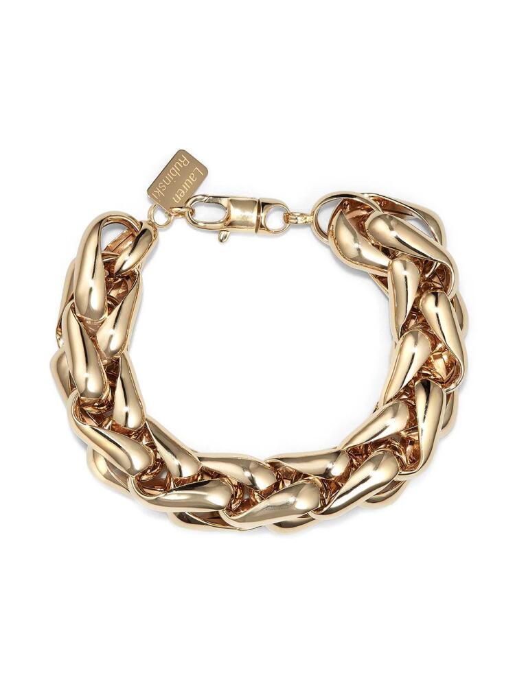 Lauren Rubinski 14kt yellow gold chunky chain bracelet Cover