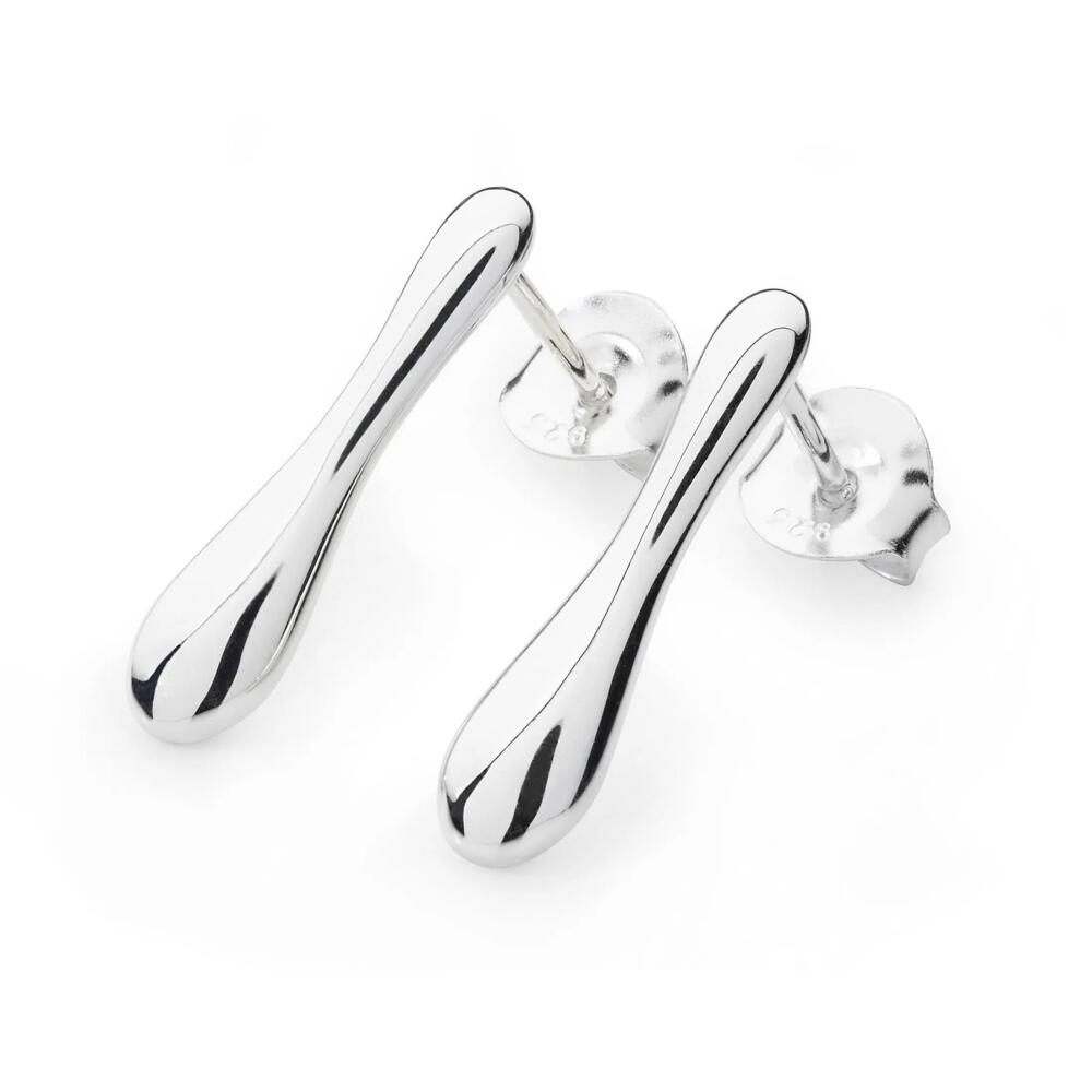 Lucy Quartermaine Drop Studs in Sterling Silver Cover