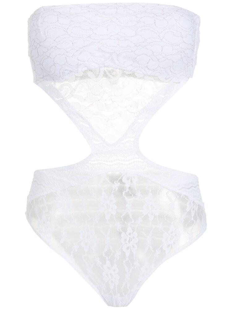 Amir Slama lace body - White Cover