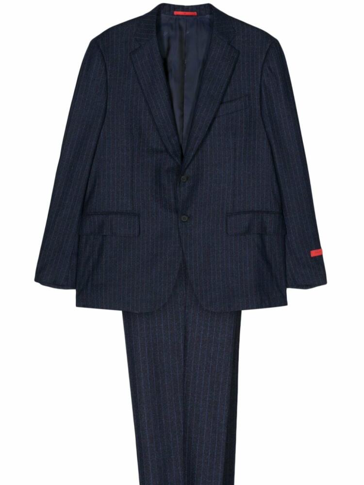 Isaia single-breasted suit - Blue Cover