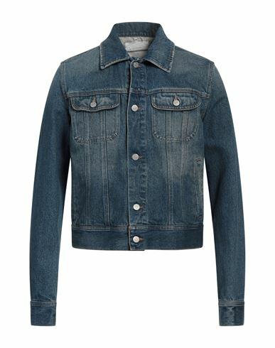 Mm6 Maison Margiela Man Denim outerwear Blue Cotton Cover