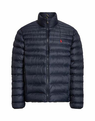 Polo Ralph Lauren Packable Quilted Jacket Man Puffer Midnight blue Recycled nylon Cover