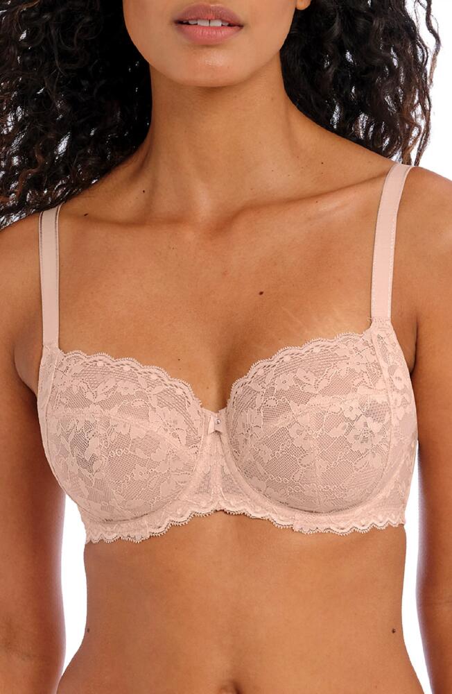 Freya Offbeat Underwire Side Support Bra in Natbge Cover