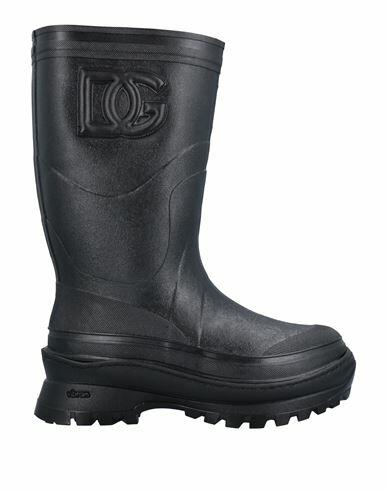 Dolce & gabbana Man Boot Black Textile fibers Cover