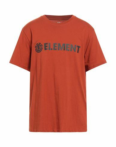 Element Man T-shirt Rust Organic cotton Cover