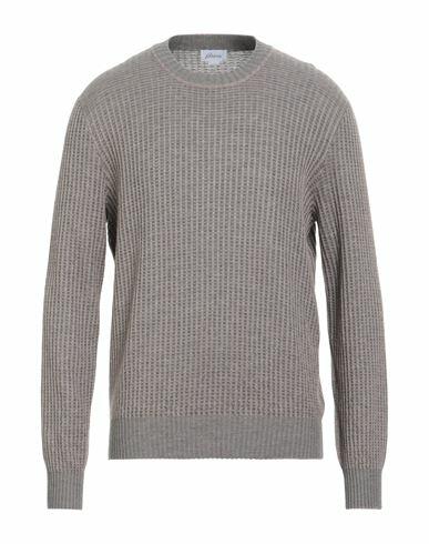 Brioni Man Sweater Light brown Cashmere, Silk Cover